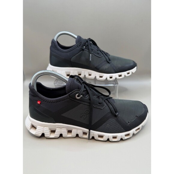 On Cloud X3 AD Womens Running Shoes Sz 8 Black White Sneakers Comfort - Picture 2 of 7